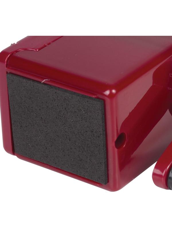 Точилка механическая BRAUBERG, чёрный/бордовый