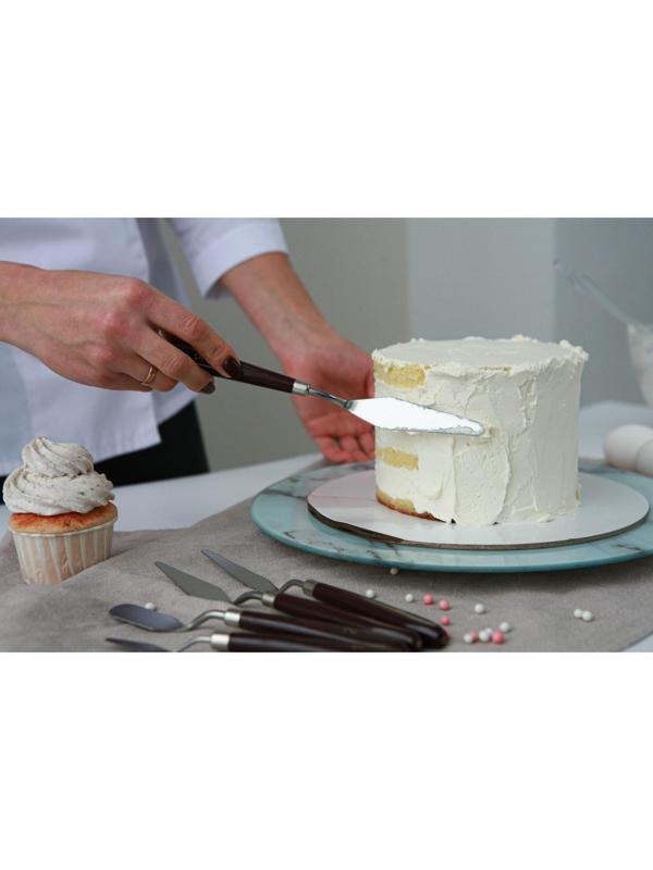 Набор лопаток кондитерских Доляна, мастихины, 5 шт, 22×2×1,5 см