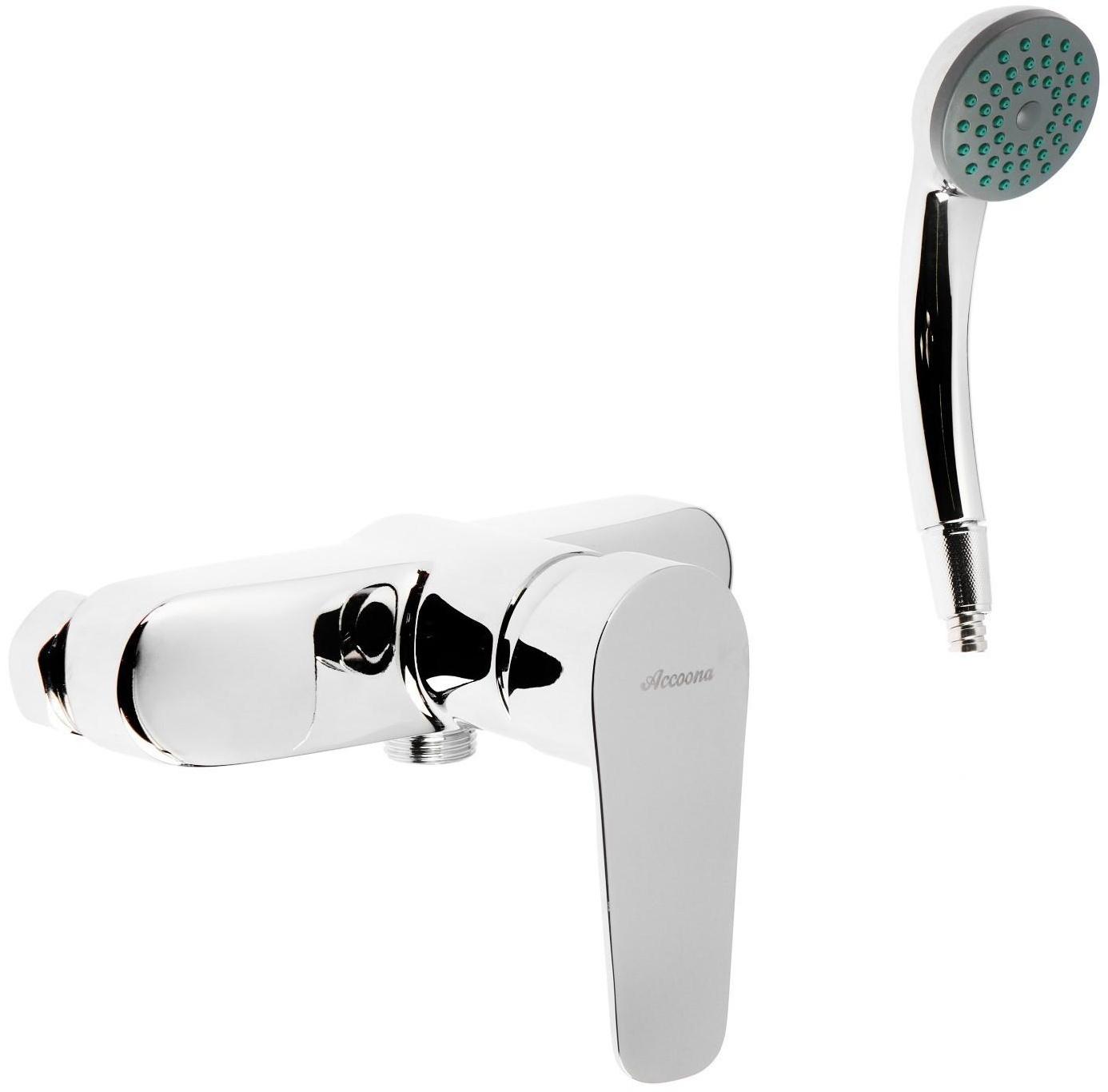 Смеситель для душа Accoona A8065, однорычажный, хром