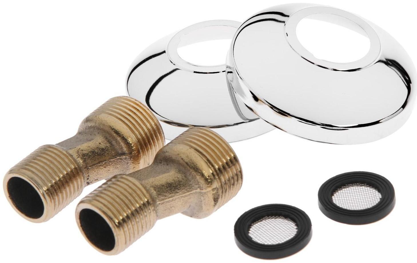 Смеситель для ванны Accoona A7165, однорычажный, излив 300 мм, хром