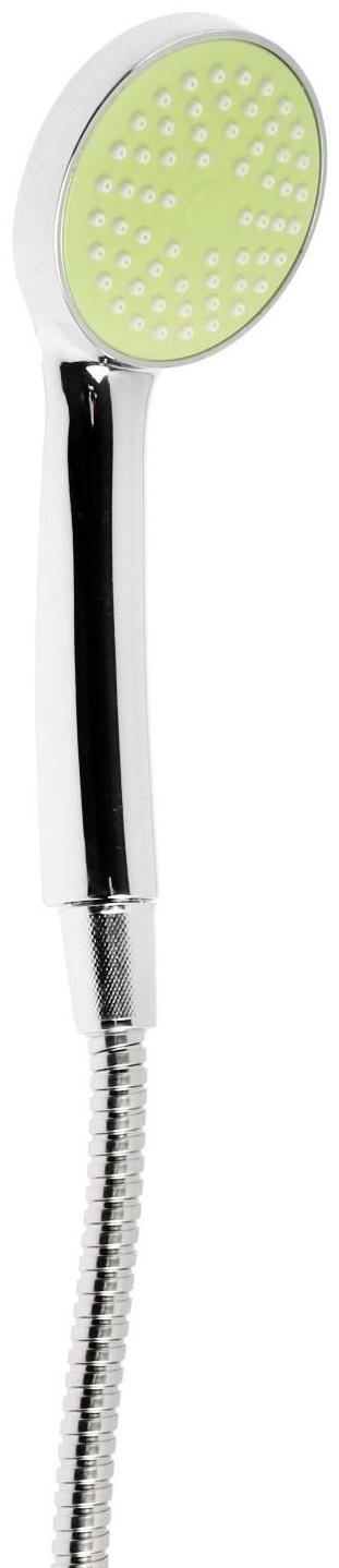 Смеситель для ванны Accoona A6482K, двухрычажный, зеленый/хром