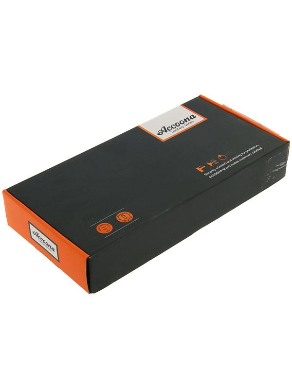 Смеситель для кухни Accoona A4582H, двухрычажный, высокий излив, желтый/хром