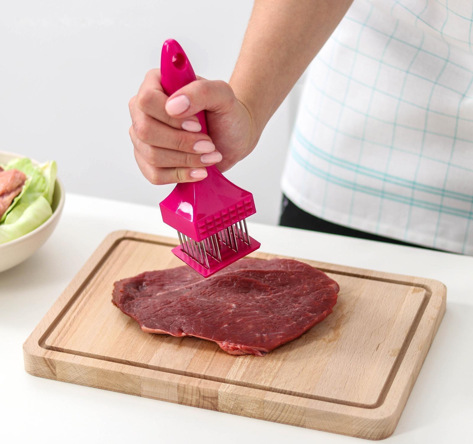 Тендерайзер для мяса Доляна, 18,5 см, цвет МИКС