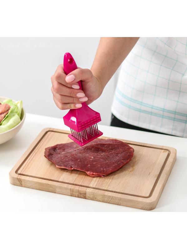 Тендерайзер для мяса Доляна, 18,5 см, цвет МИКС