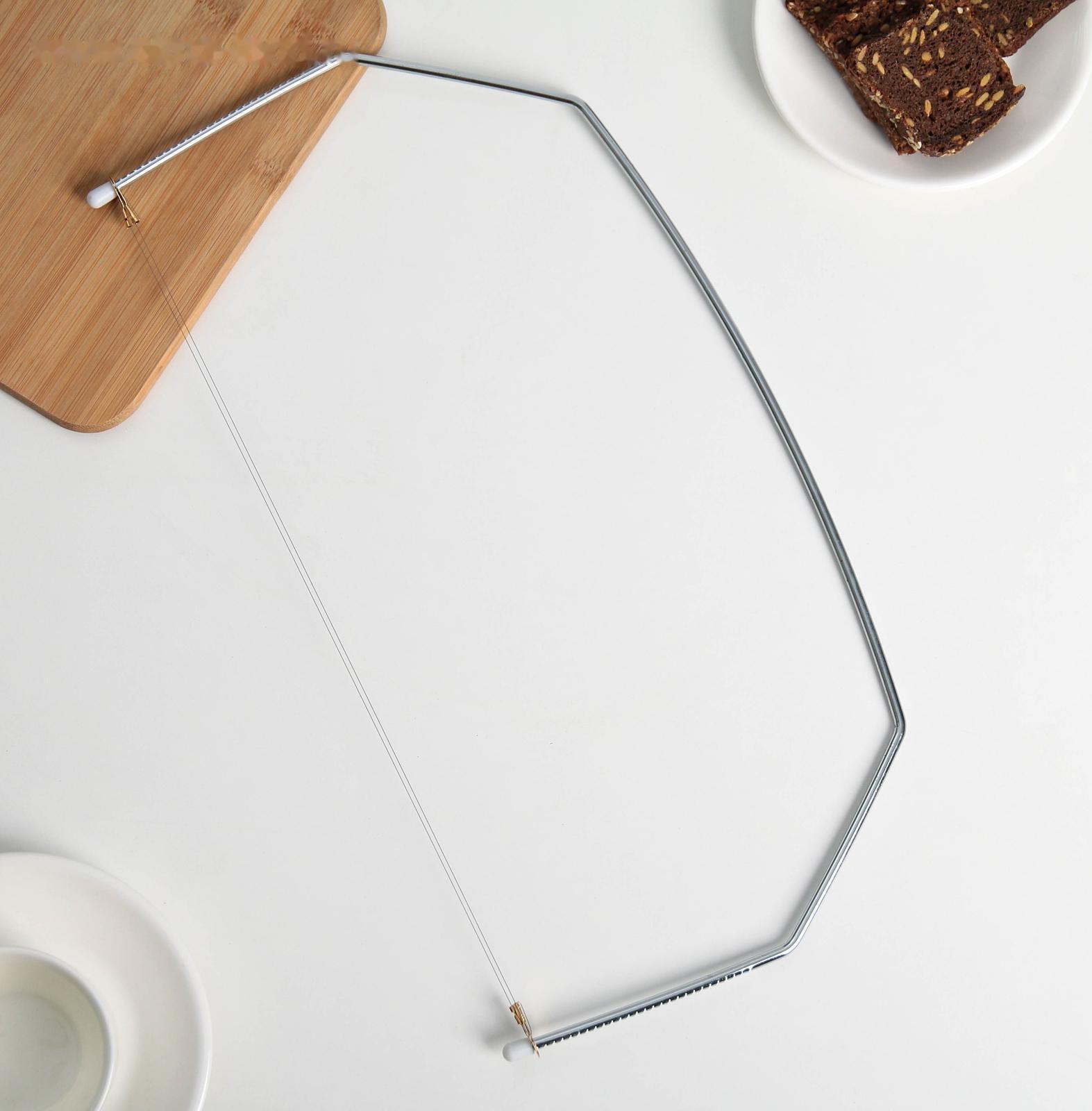 Струна для нарезки бисквита Доляна, 45×21 см