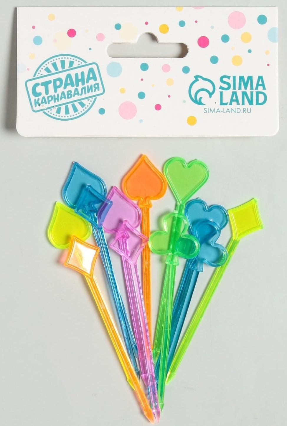 Шпажки для канапе, набор 24 шт.