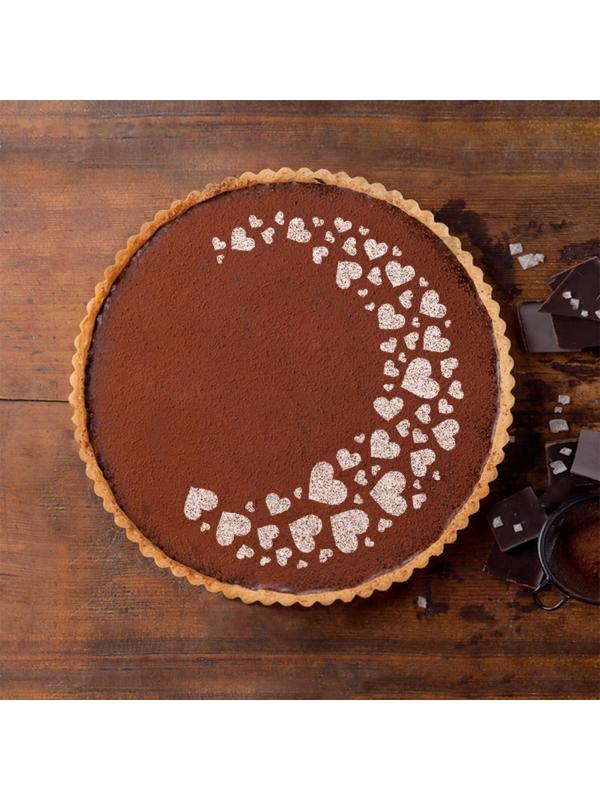 Трафарет кулинарный для украшения выпечки, 2 шт