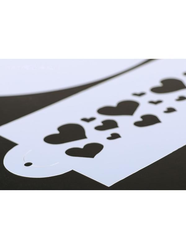 Трафарет кулинарный для украшения выпечки, 2 шт