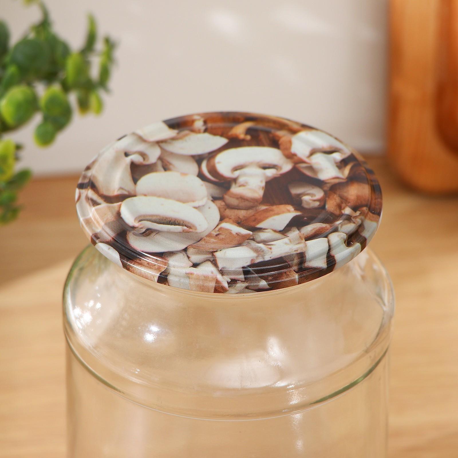 Крышка для консервирования «Элит», СКО-82 мм, лакированная, упаковка 50 шт, цвет МИКС