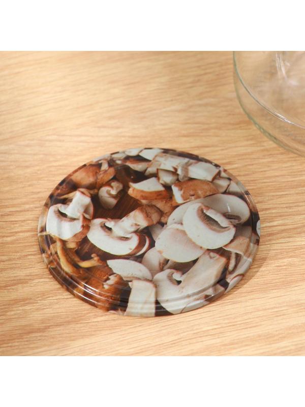 Крышка для консервирования «Элит», СКО-82 мм, лакированная, упаковка 50 шт, цвет МИКС