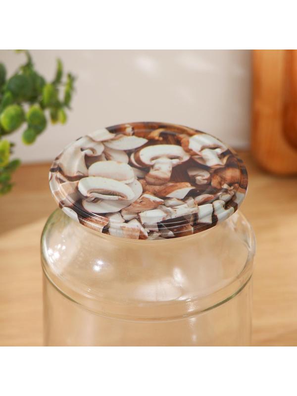 Крышка для консервирования «Элит», СКО-82 мм, лакированная, упаковка 50 шт, цвет МИКС