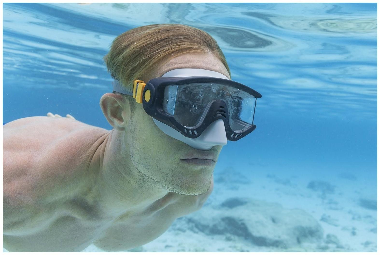 Маска для плавания Splash Tech, от 14 лет, цвета МИКС, 22044 Bestway