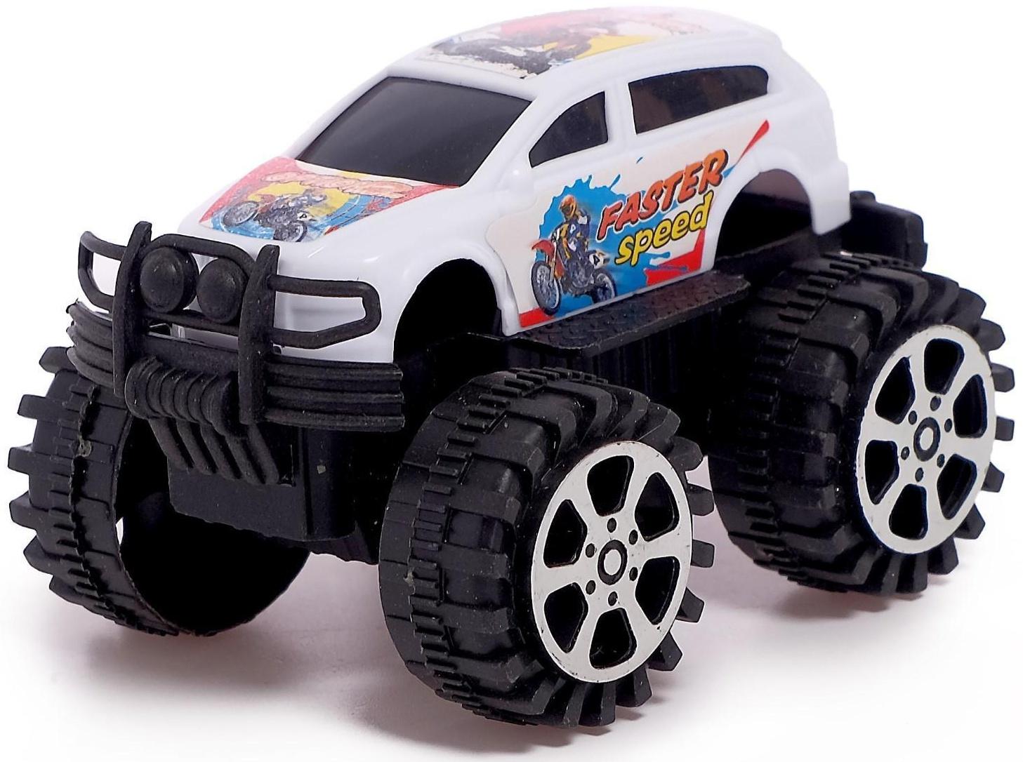 Машина инерционная «Джип», цвета МИКС