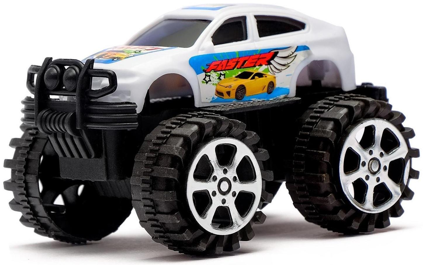 Машина инерционная «Джип», цвета МИКС