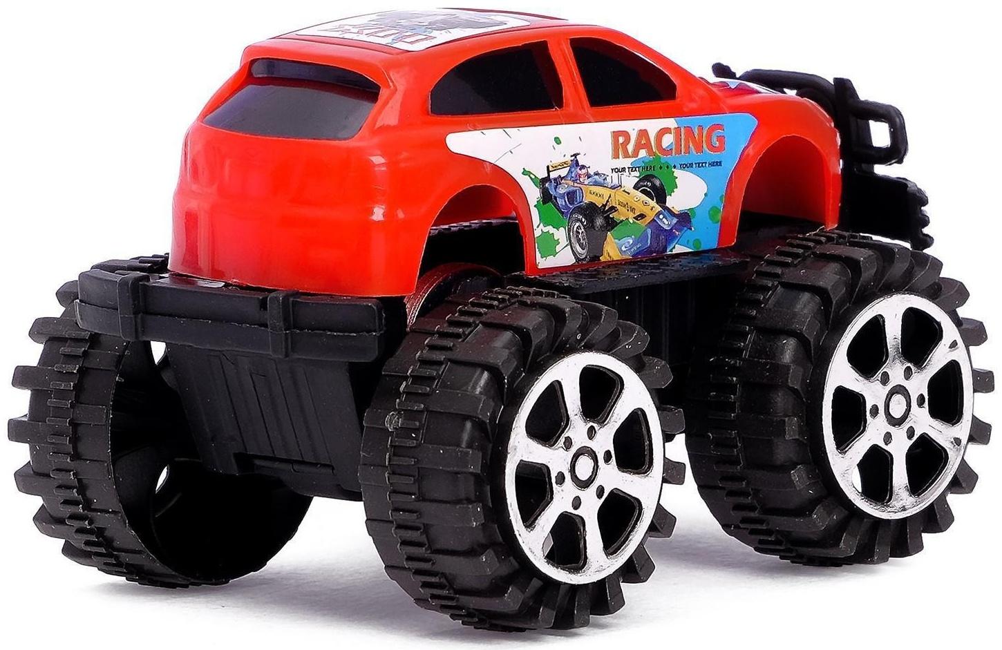 Машина инерционная «Джип», цвета МИКС