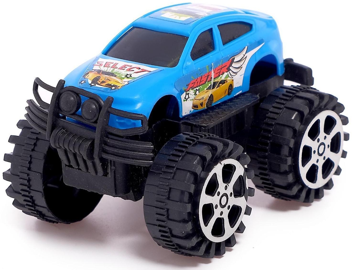 Машина инерционная «Джип», цвета МИКС