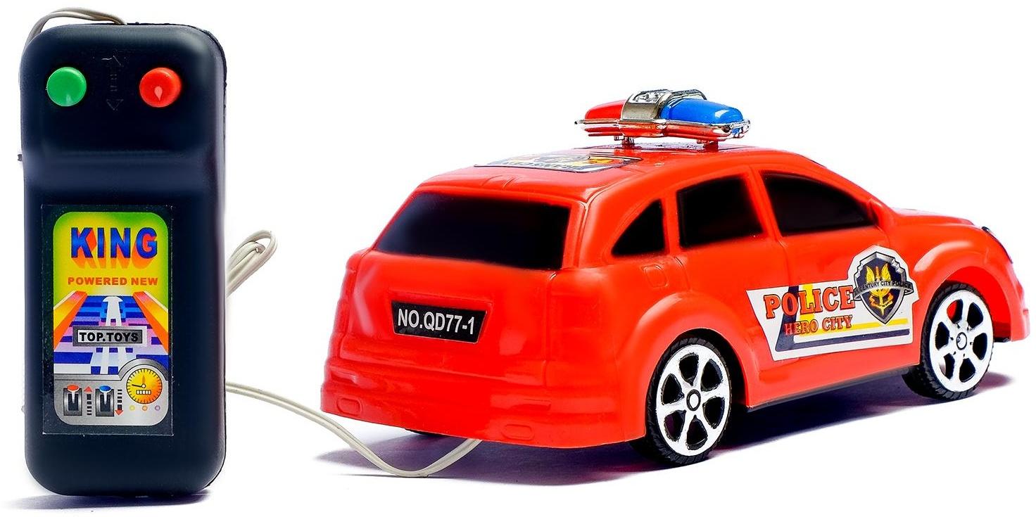 Машина на дистанционном управлении «Полиция», работает от батареек, цвета МИКС