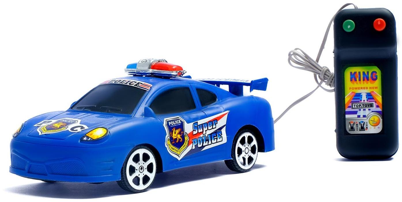 Машина на дистанционном управлении «Полиция», работает от батареек, цвета МИКС