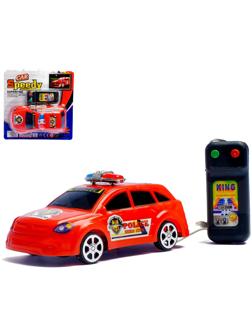 Машина на дистанционном управлении «Полиция», работает от батареек, цвета МИКС