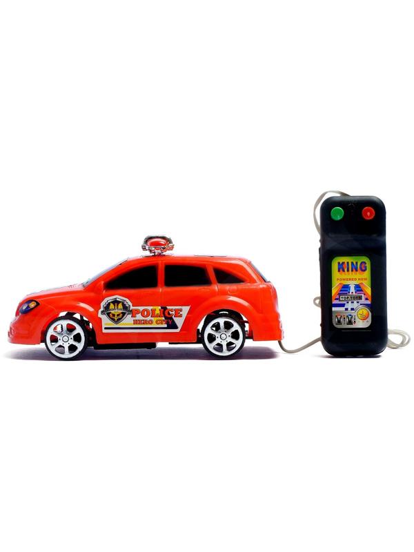 Машина на дистанционном управлении «Полиция», работает от батареек, цвета МИКС