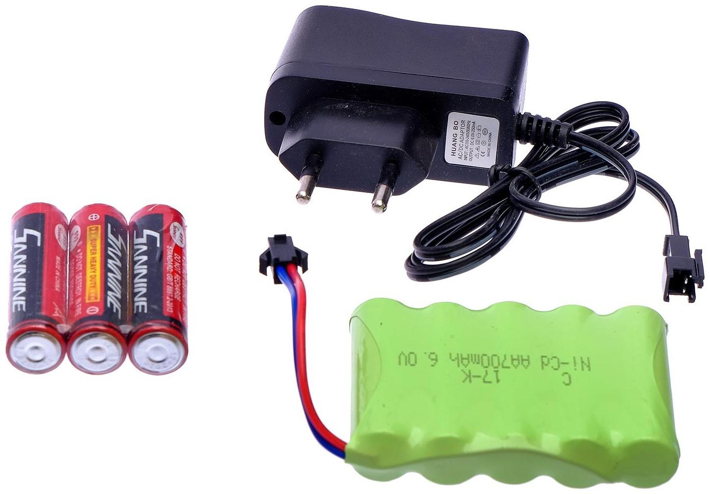 Машина радиоуправляемая «Джип-триал», световые эффекты, с аккумулятором, 1:14, полный привод