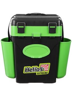 Ящик зимний Helios FishBox 10 л, цвет зелёный