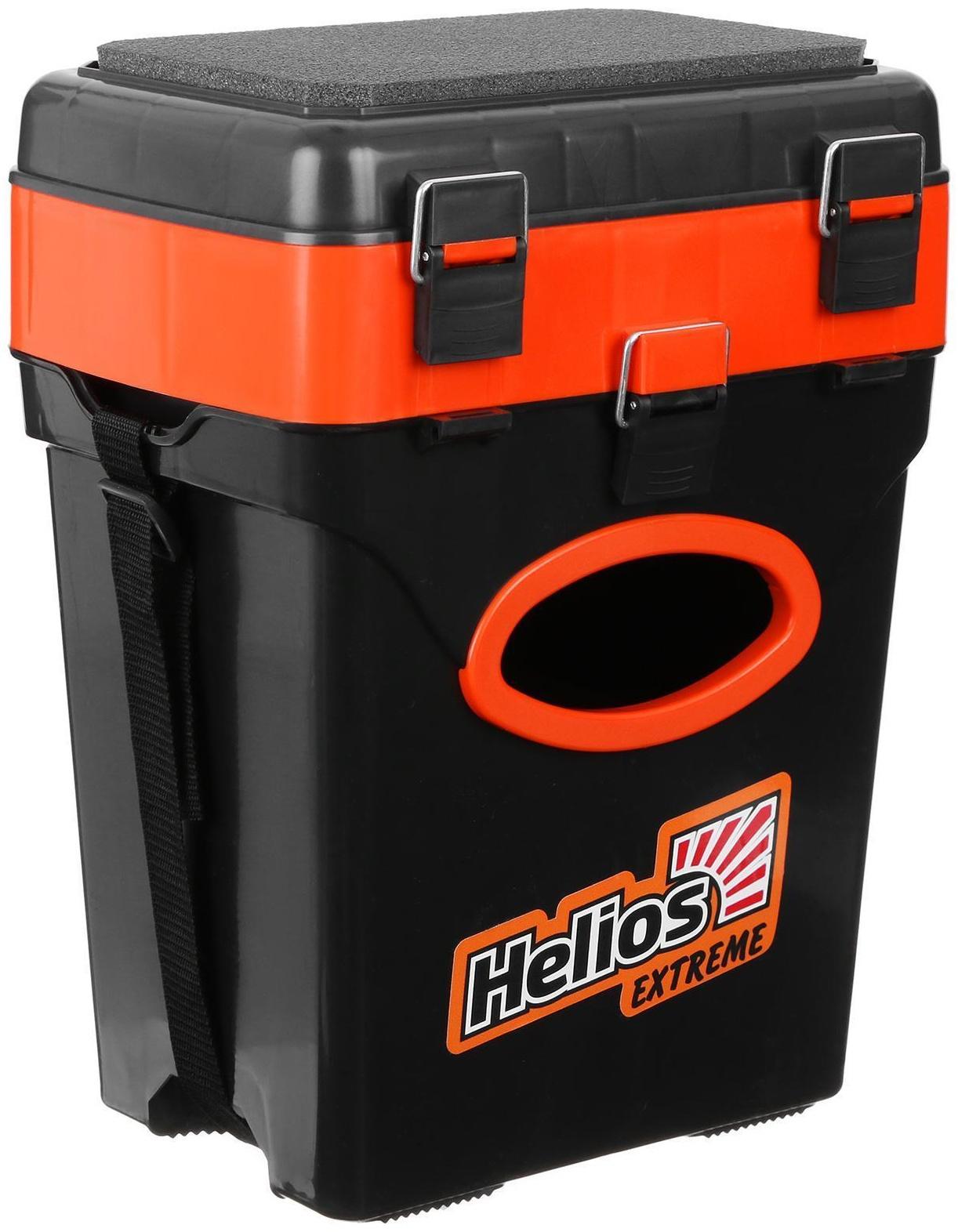 Ящик зимний Helios FishBox 10 л, цвет оранжевый