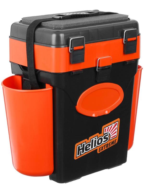 Ящик зимний Helios FishBox 10 л, цвет оранжевый