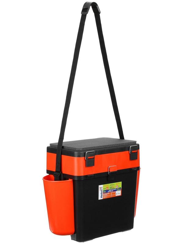 Ящик зимний Helios FishBox 19 л, цвет оранжевый