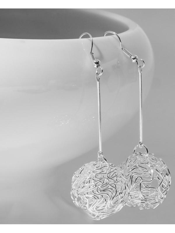 Серьги висячие 