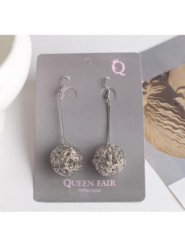 Серьги висячие 