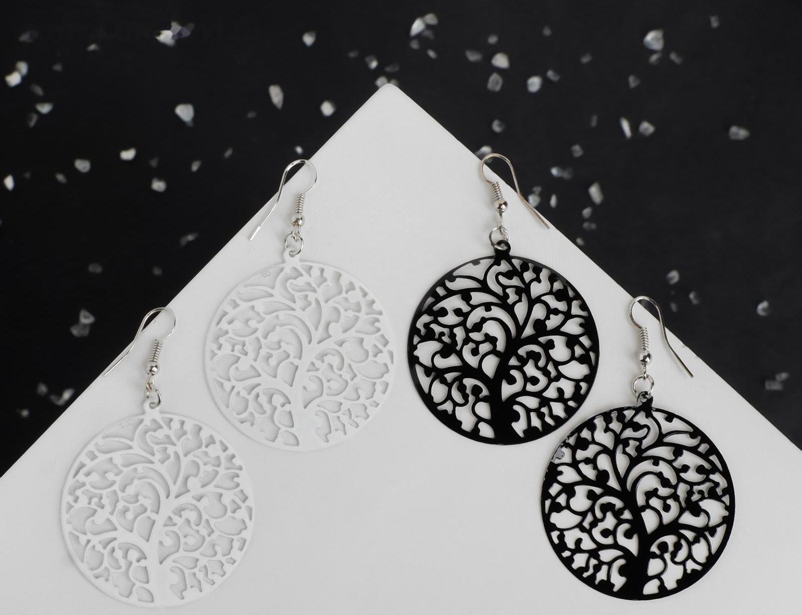 Серьги металл 