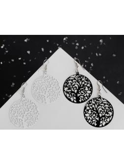 Серьги металл 