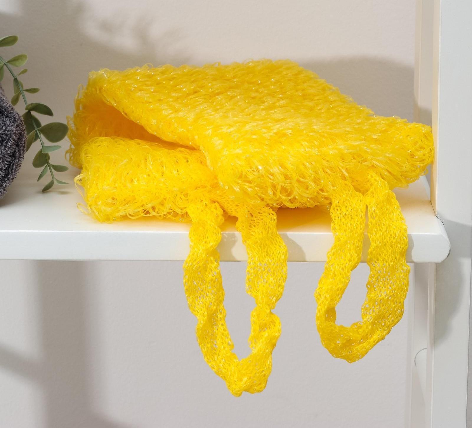 Мочалка для тела Доляна «Медведь», цвет МИКС