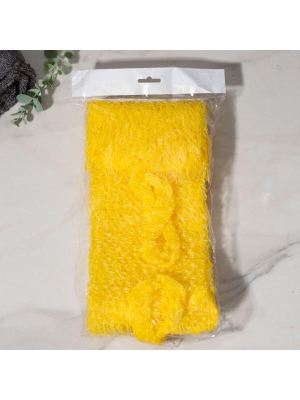 Мочалка для тела Доляна «Медведь», цвет МИКС