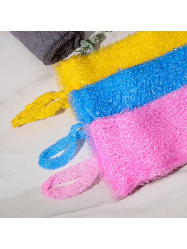 Мочалка для тела Доляна «Медведь», цвет МИКС