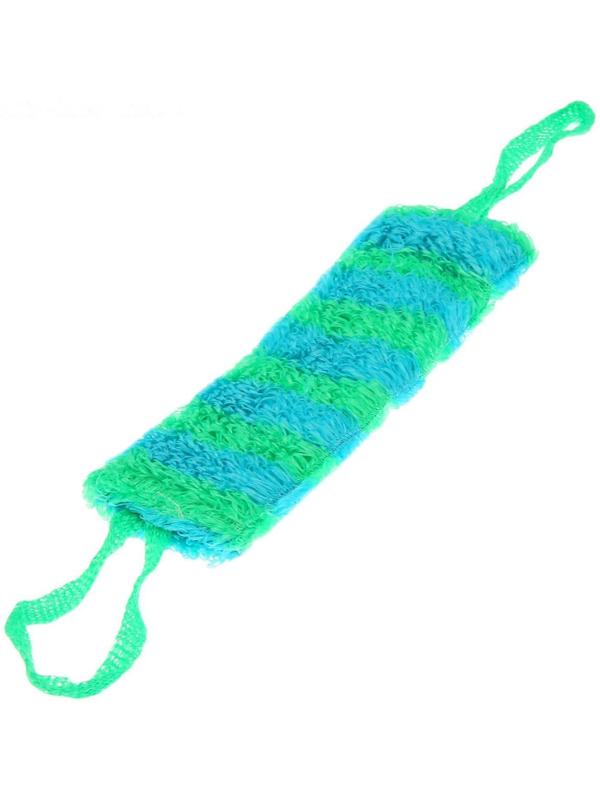 Мочалка-лента для тела «Медведь», 40×13 см, цвет МИКС