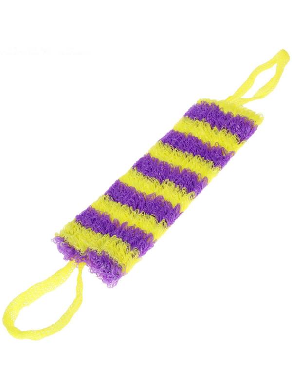 Мочалка-лента для тела «Медведь», 40×13 см, цвет МИКС