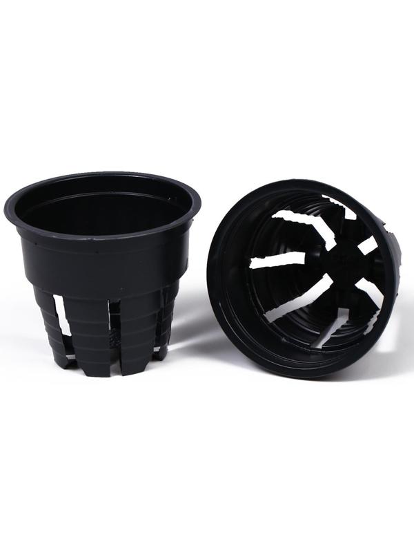 Горшок для рассады, 80 мл, 6 × 6 × 5.5 см, чёрный, Greengo