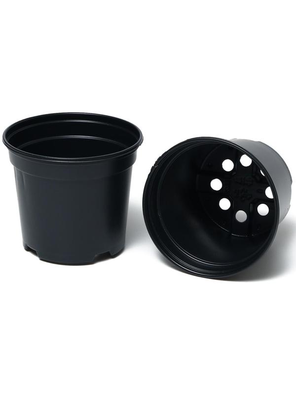 Набор для рассады: стаканы по 520 мл (8 шт.), поддон 40 × 30 см, чёрный, Greengo