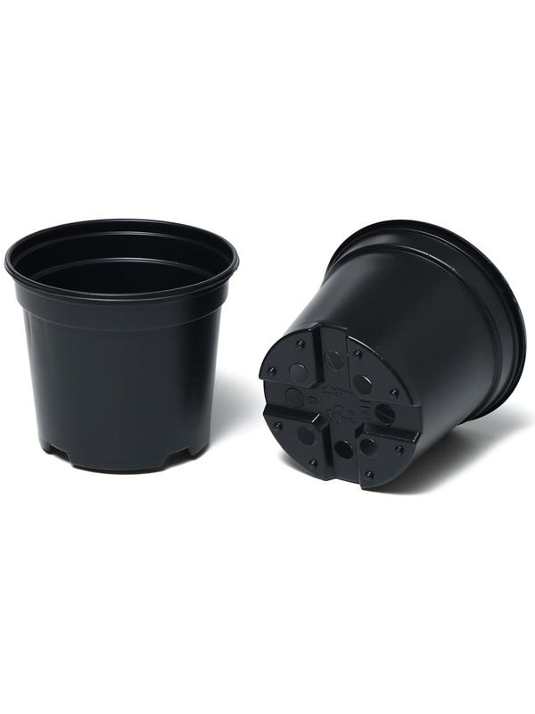 Набор для рассады: стаканы по 520 мл (8 шт.), поддон 40 × 30 см, чёрный, Greengo