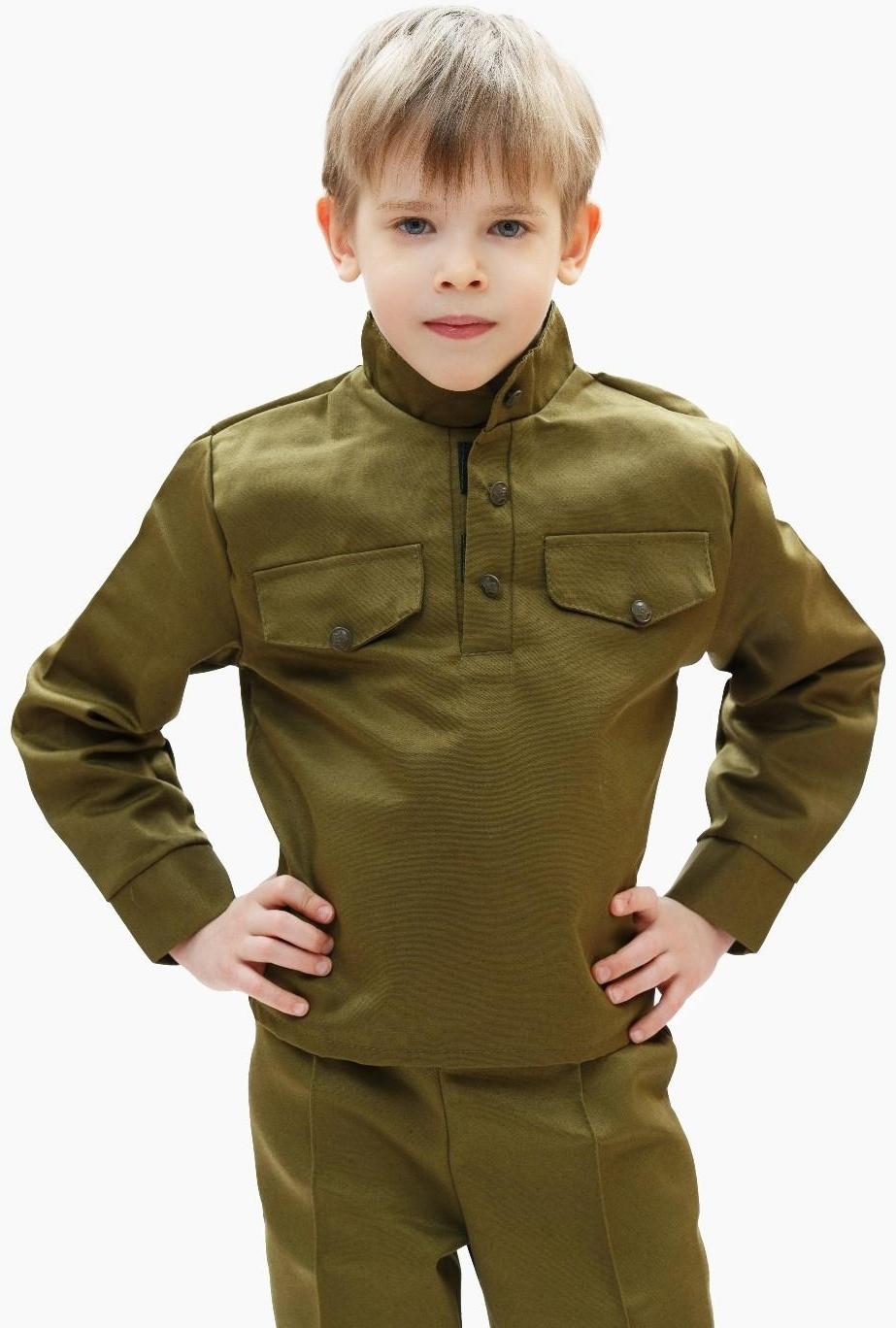 Гимнастёрка детская, 5-7 лет, рост 122-134 см