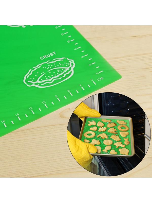 Коврик с разлиновкой силиконовый Доляна «Эрме», 64,5×45 см, цвет МИКС