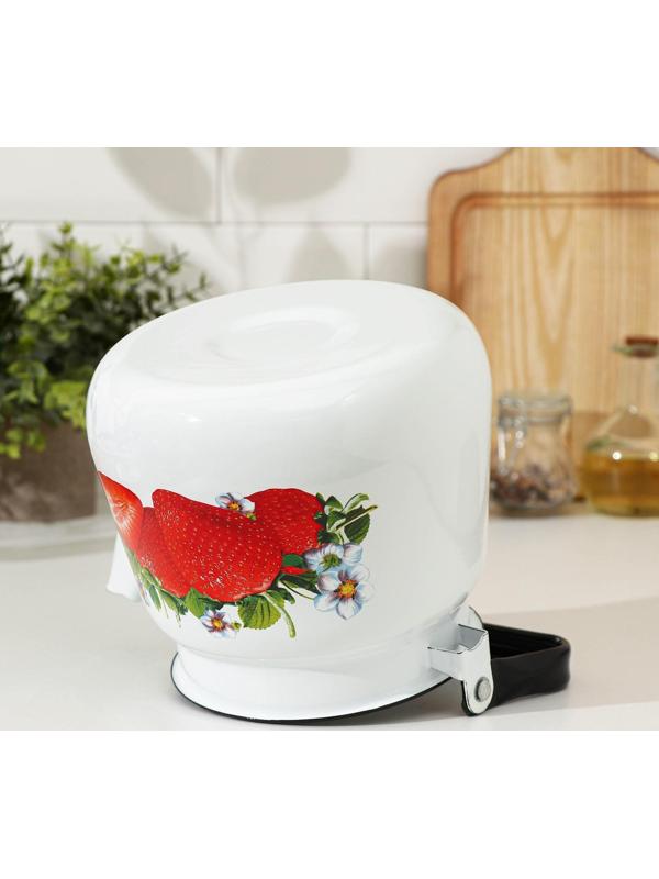 Чайник сферический, 3,5 л, индукция, рисунок МИКС