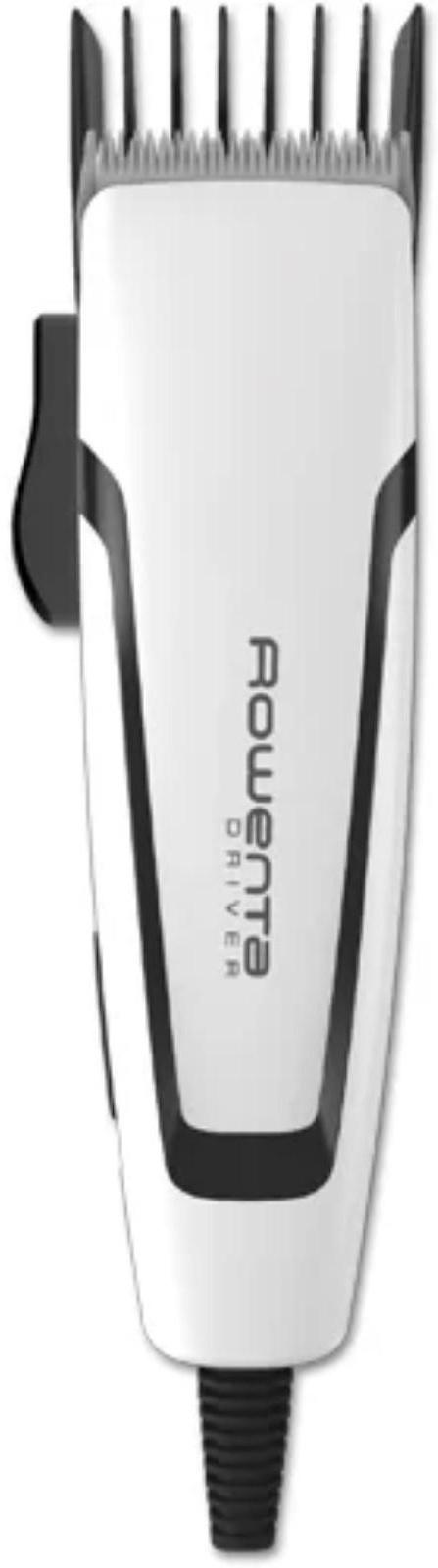 Машинка для стрижки Rowenta TN1601F1, 0.5-13 мм, 4 насадки, нерж. сталь, 220 В, бело-чёрная