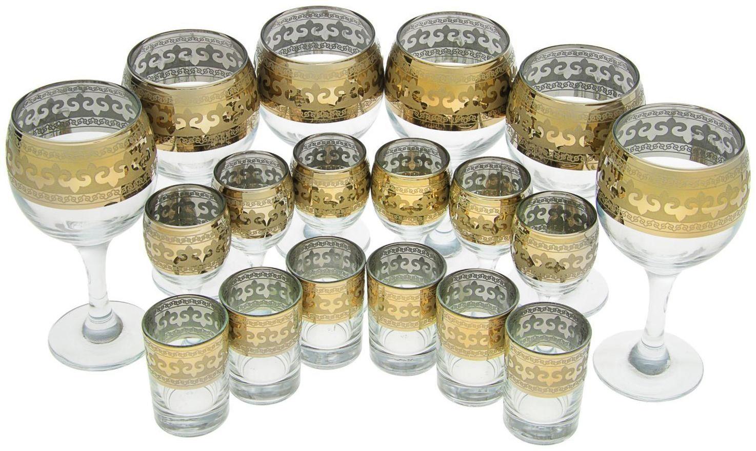 Мини-бар 18 предметов вино, византия, темный 240/55/50 мл