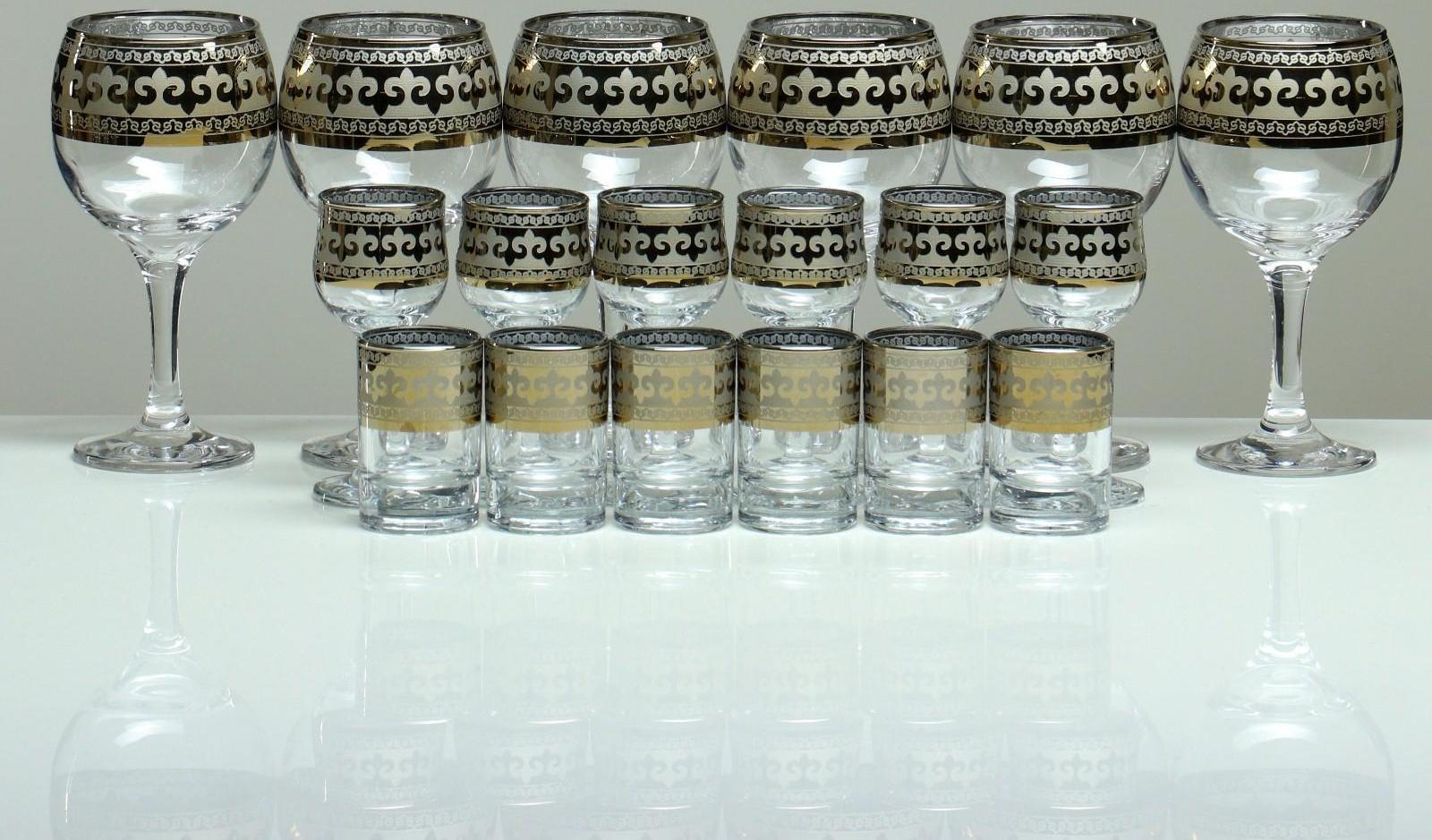 Мини-бар 18 предметов вино, византия, темный 240/55/50 мл