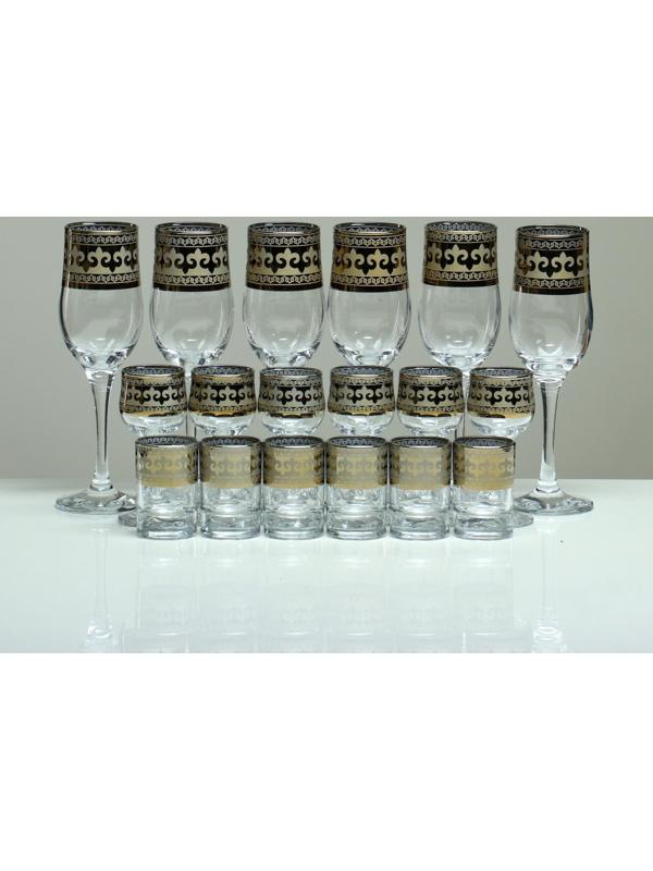 Мини-бар 18 предметов шампанское, византия, темный 200/55/50 мл