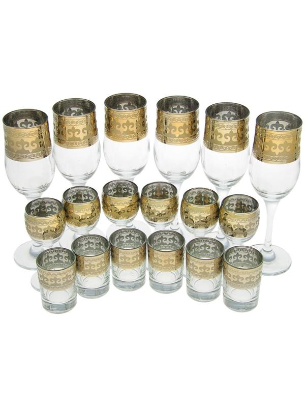 Мини-бар 18 предметов шампанское, византия, темный 200/55/50 мл