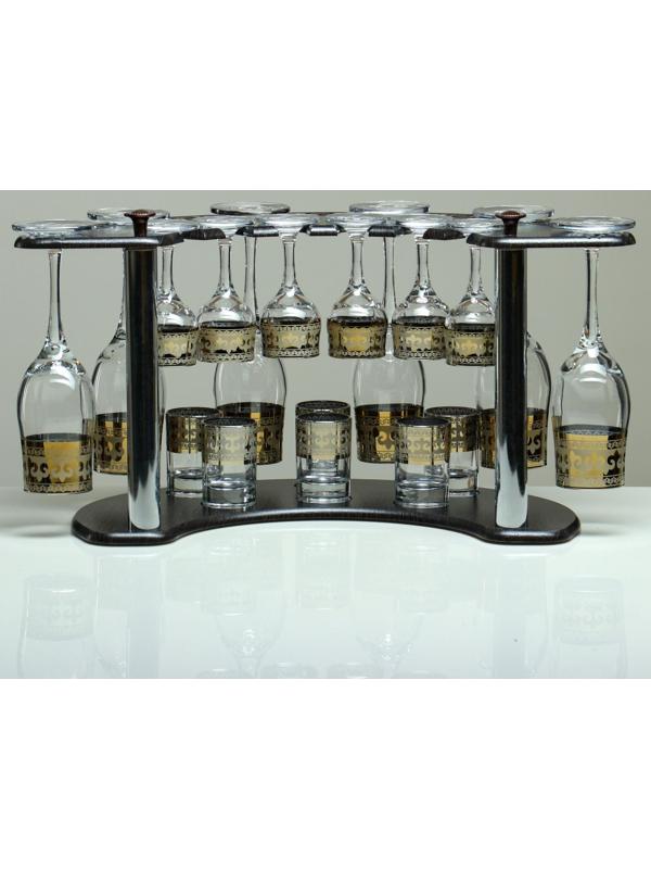 Мини-бар 18 предметов шампанское, византия, темный 200/55/50 мл